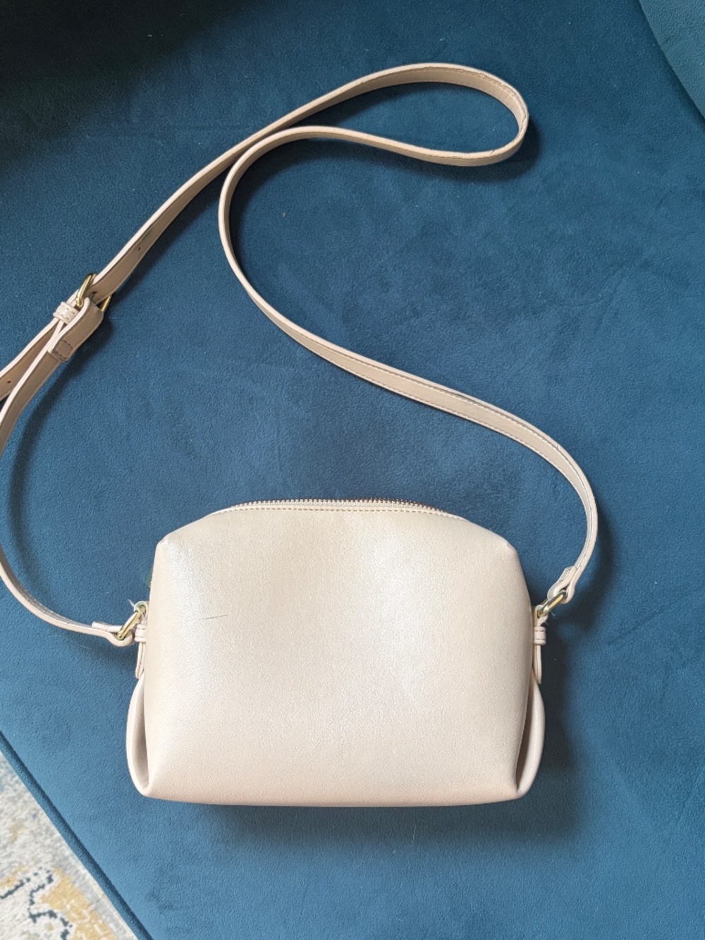 Katie Loxton "Lily" Crossbody Bag in Light Taupe, EUC - Picture 2 of 5
